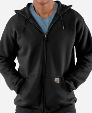 Carhartt Midweight Zip Up Hoodie - Image 3