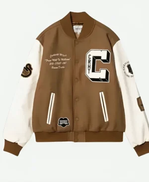Carhartt WIP Brown Ducks Bomber Jacket - Image 3