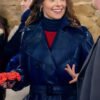 Christmas In Notting Hill Sarah Ramos Leather Coat