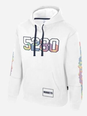Denver Nuggets Stadium Essentials White City Edition Hoodie