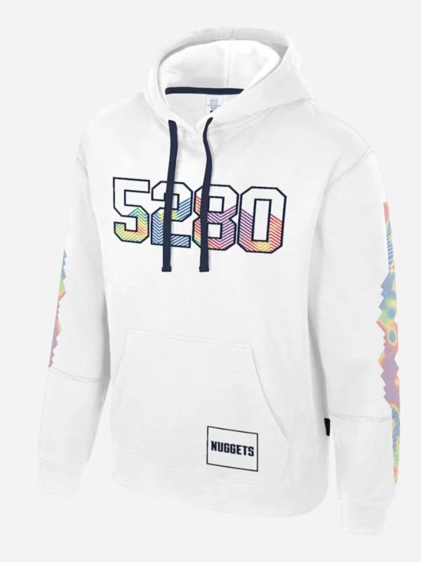 Denver Nuggets Stadium Essentials White City Edition Hoodie