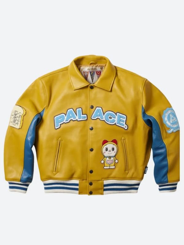 Doraemon X Palace X Avirex Leather Jacket