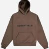 Essentials Brown Hoodie