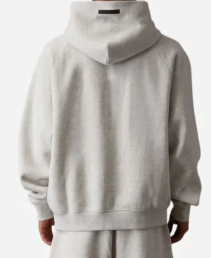 Essentials Light Oatmeal Hoodie - Image 2
