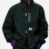 FW25 Sacai X Carhartt Green Hooded Jacket