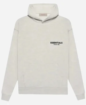 Light Oatmeal Essentials Hoodie