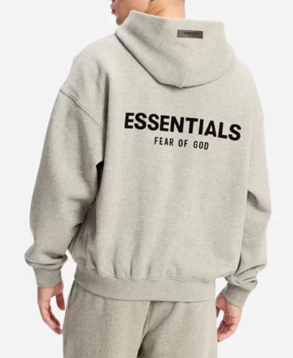 Dark Oatmeal Essentials Hoodie