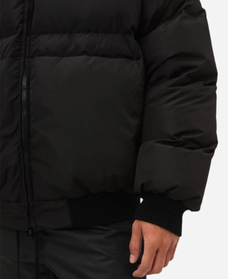 Fear of God Essentials Downfilled Black Puffer Jacket - Image 5