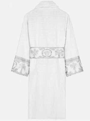 Ford Jast White And Silver Versace Bathrobe - Image 2