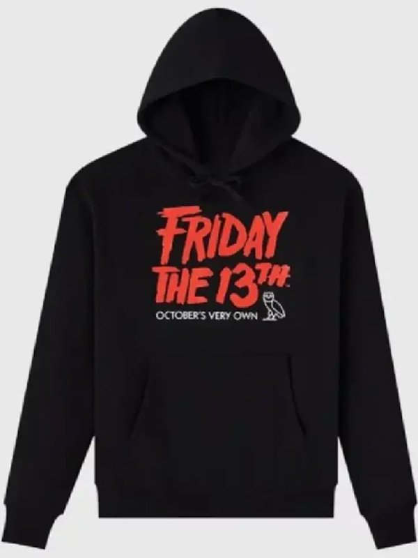 Friday The 13th Mask Black Hoodie