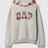 Gap Plaid Hoodie