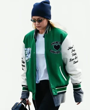 Gigi Hadid Carhartt Varsity Jacket - Image 4