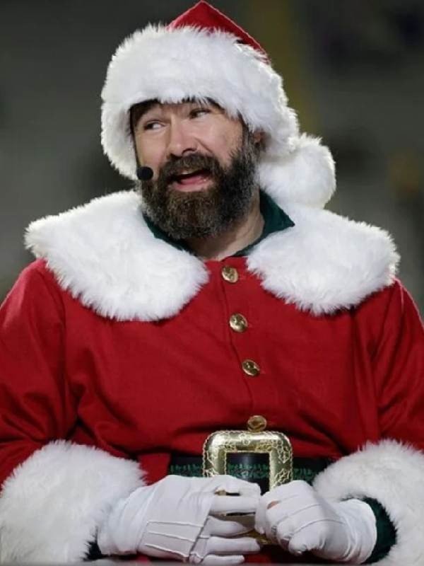 Jason Kelce Santa Claus Coat