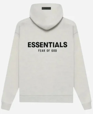 Light Oatmeal Essentials Hoodie - Image 2