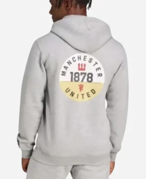 Manchester United Essentials Hoodie - Image 2