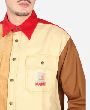 Marni x Carhartt Jalen Hurts Colorblock Jacket - Image 4