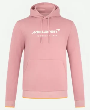 McLaren Essential Pink Logo Hoodie