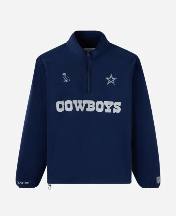 OVO Dallas Cowboys Mock Neck Fleece