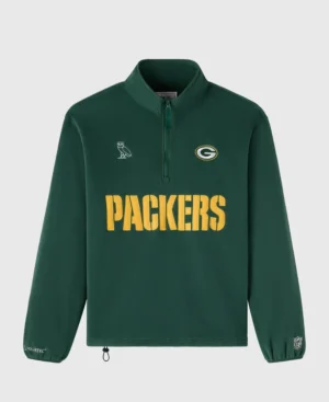 OVO Green Bay Mock Neck Fleece