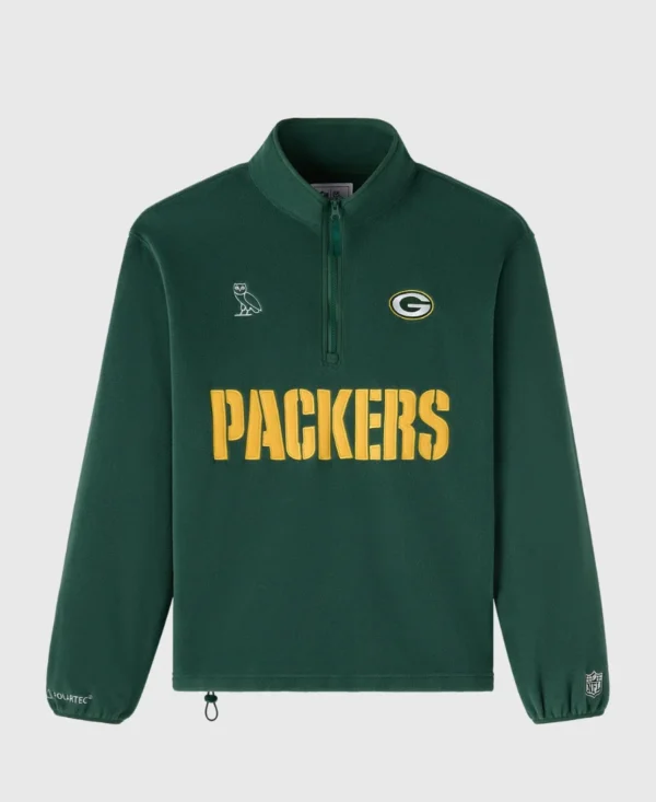 OVO Green Bay Mock Neck Fleece