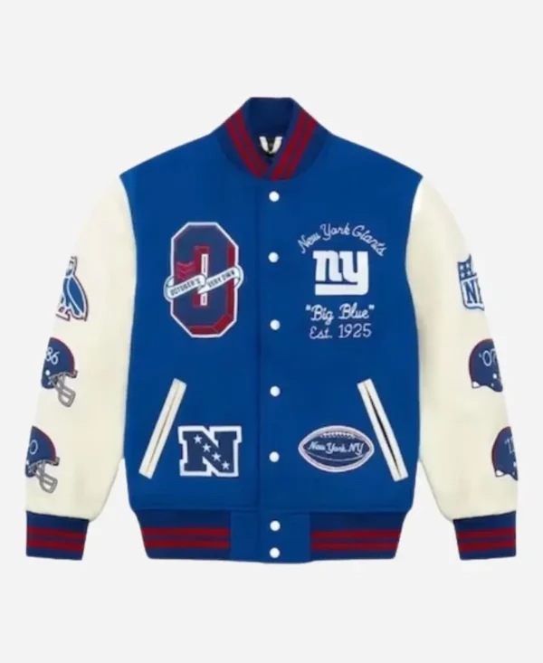 New York Giants OVO Varsity Jacket