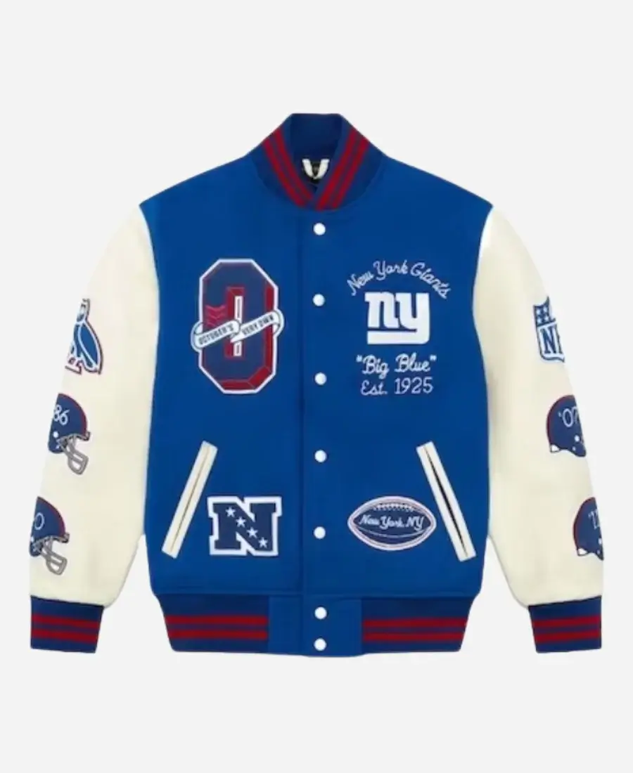 New York Giants OVO Varsity Jacket