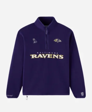 OVO Baltimore Ravens Mock Neck Fleece
