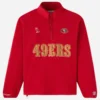OVO San Francisco 49ers Mock Neck Fleece