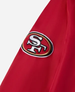 OVO San Francisco 49ers Trainer Pullover Starter Jacket - Image 5