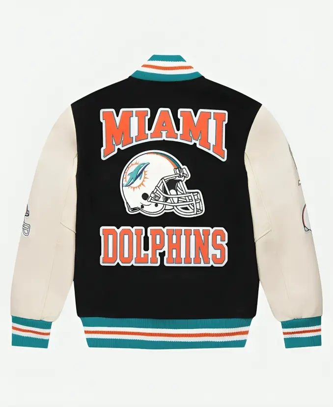 OVO x NFL Miami Dolphins Jacket - Image 2