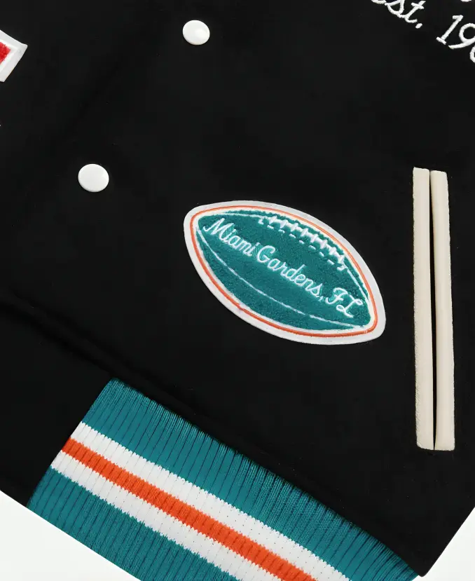 OVO x NFL Miami Dolphins Jacket - Image 4