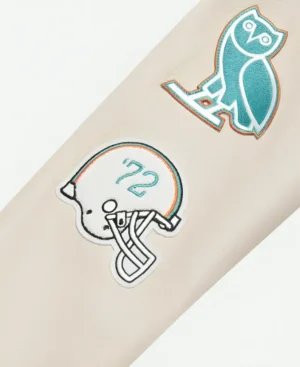 OVO x NFL Miami Dolphins Jacket - Image 5