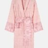 Pearl Toy Pink Versace Plain Bathrobe