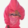 Sp5der Pink Hoodie