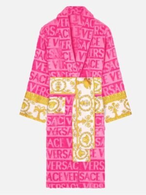 Pink Versace Robe