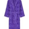 Purple Versace Robe