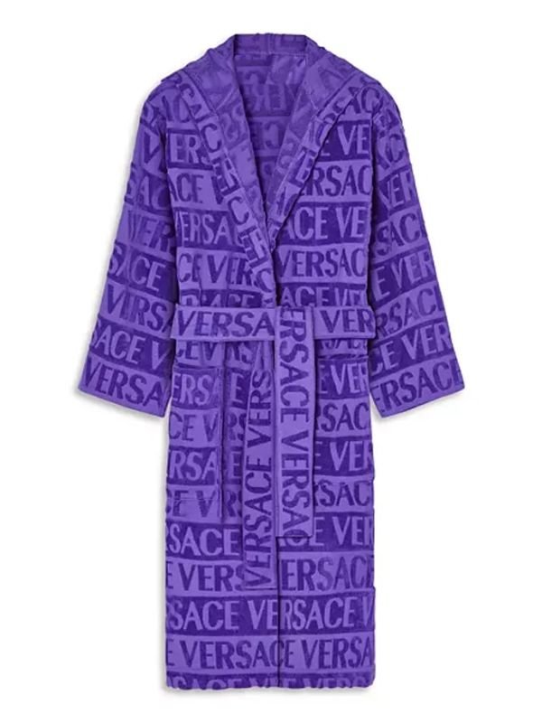 Purple Versace Robe