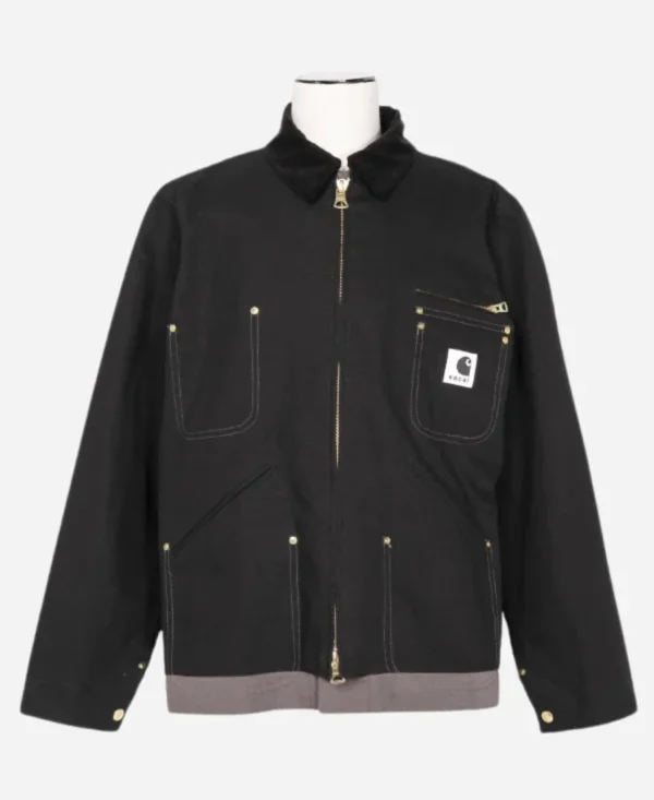 Sacai Carhartt Black Jacket
