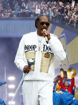 Snoop Dogg AFL Grand Final 2025 White Jacket - Image 7