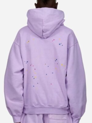 Sp5der Acai Purple Hoodie - Image 2