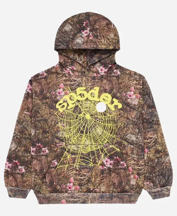Sp5der Camo Hoodie