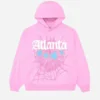 Sp5der Atlanta Hoodie Pink