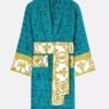 Teal Versace Robe