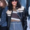 Tessa Thompson NYC 2025 Leather Jacket
