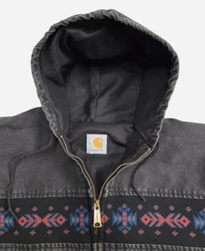 Vintage Carhartt Aztec Jacket - Image 4