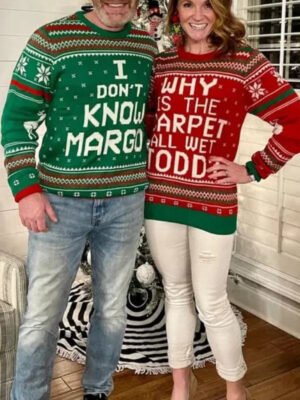 Couple Christmas Vacation Ugly Sweater