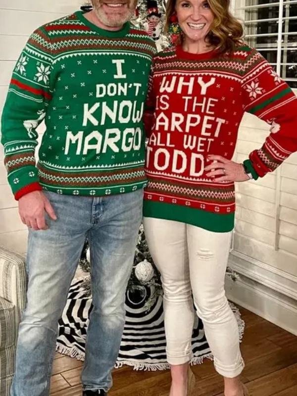 Couple Christmas Vacation Ugly Sweater