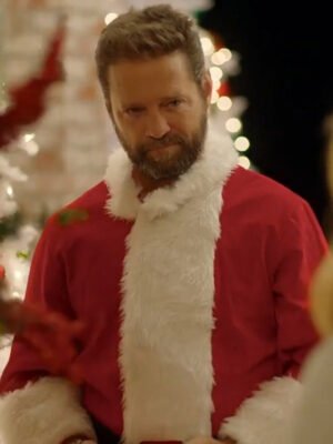 Jason Priestley Dear Christmas Red Santa Jacket