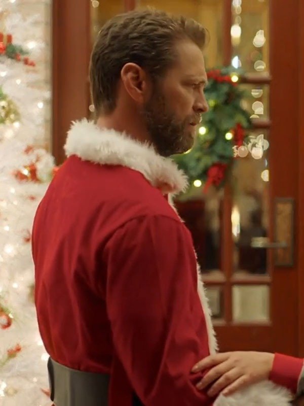 Jason Priestley Dear Christmas Red Santa Jacket