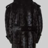 Men’s Black Mink Pea Coat